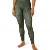 Beyond Yoga Printed High Waisted Midi Leggings Deep Olive Swirl