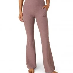 Beyond Yoga Spacedye All Day Flare High Waisted Pant Sienna Brown Heather NEW ARRIVALS