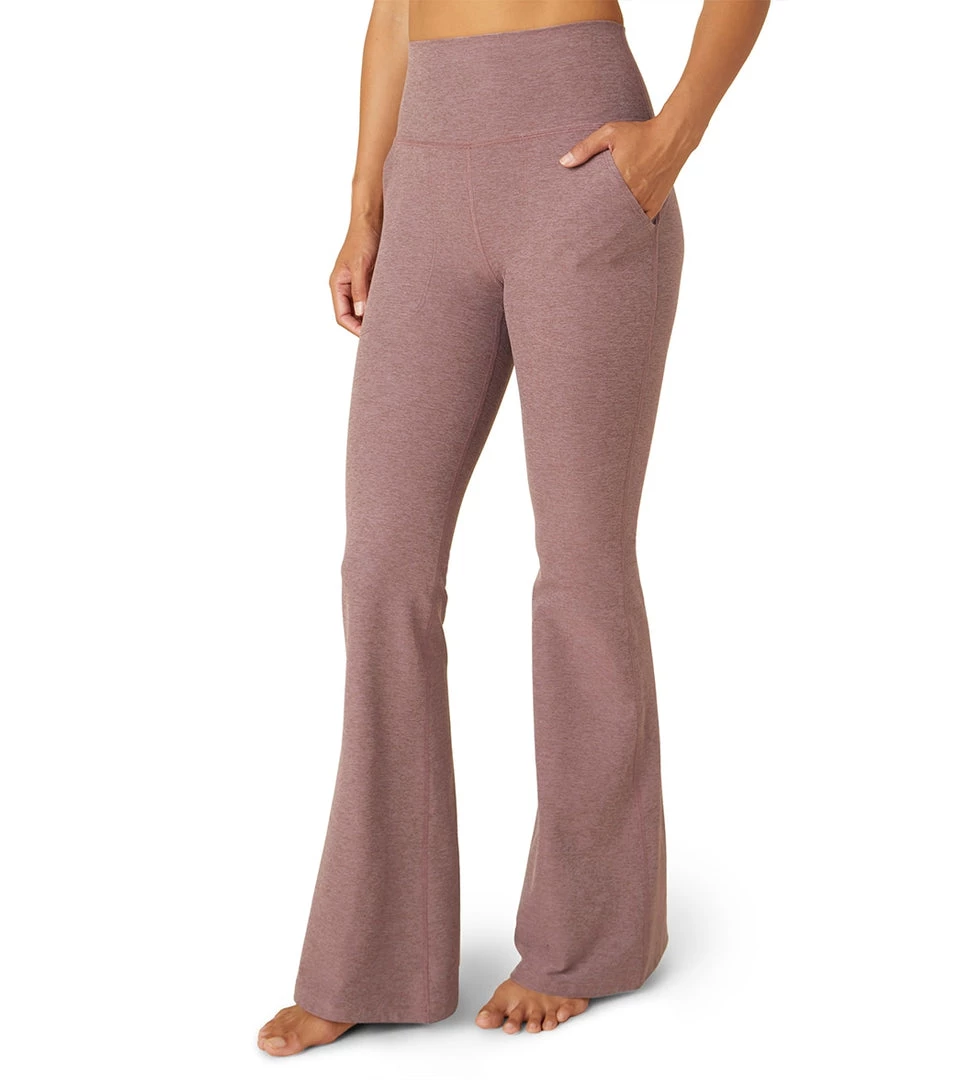 Beyond Yoga Spacedye All Day Flare High Waisted Pant Sienna Brown Heather NEW ARRIVALS 4 Beyond Yoga Spacedye All Day Flare High Waisted Pant Sienna Brown Heather NEW ARRIVALS