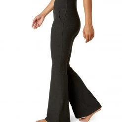 NEW ARRIVALS Beyond Yoga Spacedye All Day Flare High Waisted Pant Darkest Night