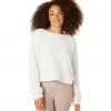 CLOTHING Beyond Yoga All The Feels Cropped Raglan Pullover Winter White 2 CLOTHING Beyond Yoga All The Feels Cropped Raglan Pullover Winter White