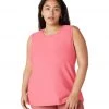 Beyond Yoga Plus Featherweight Spacedye Balanced Muscle Yoga Tank Pink Crush-Rose CLOTHING