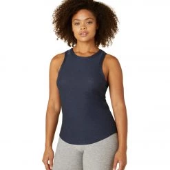 CLOTHING Beyond Yoga Featherweight Keep It Moving Tank Nocturnal Navy