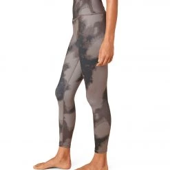 Beyond Yoga Printed High Waisted Midi Leggings Cognac Rodeo