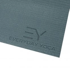 YOGA MATS & PROPS Everyday Yoga Mat 72 Inch 3mm Eucalyptus Grey