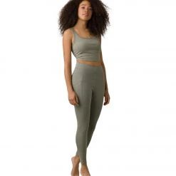 CLOTHING PrAna Becksa Bralette Sage Heather