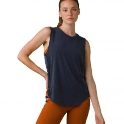 PrAna Rogue Sleeveless Yoga Tank Nautical CLOTHING