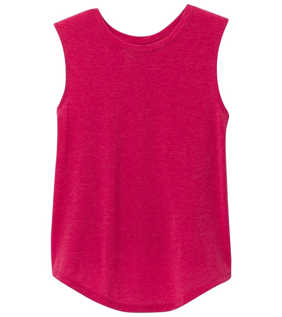 PrAna Rogue Sleeveless Yoga Tank Red Berry 5 PrAna Rogue Sleeveless Yoga Tank Red Berry