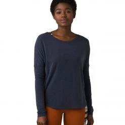 PrAna Rogue Long Sleeve Yoga Top Nautical CLOTHING