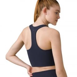PrAna Momento Yoga Crop Top Nautical