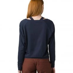 PrAna Organic Graphic Long Sleeve Nautical Kindness CLOTHING