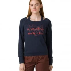 PrAna Organic Graphic Long Sleeve Nautical Kindness CLOTHING 9 PrAna Organic Graphic Long Sleeve Nautical Kindness CLOTHING
