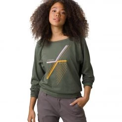 PrAna Organic Graphic Long Sleeve Kale Linework 9 PrAna Organic Graphic Long Sleeve Kale Linework