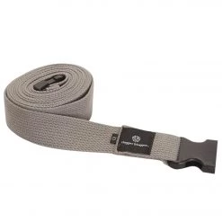 Hugger Mugger 10' Quick Release Yoga Strap Grey