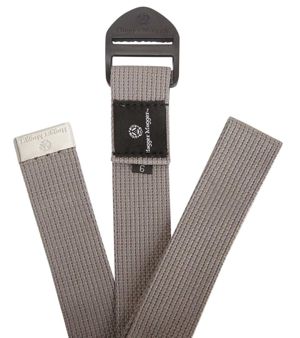 Hugger Mugger 6' Cotton Cinch Yoga Strap Grey 4 Hugger Mugger 6' Cotton Cinch Yoga Strap Grey