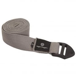 Hugger Mugger 6' Cotton Cinch Yoga Strap Grey 9 Hugger Mugger 6' Cotton Cinch Yoga Strap Grey