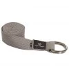 YOGA MATS & PROPS Hugger Mugger D-Ring Cotton Yoga Strap 6' Grey