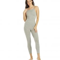 NEW ARRIVALS Free People Movement Side To Side Performance Leotard Grey