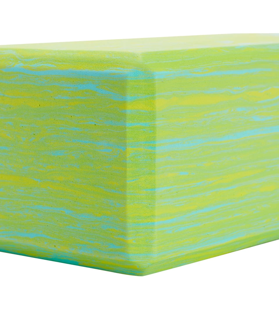 Everyday Yoga Kid’s 3 Inch Marbled Foam Yoga Block Turquoise Multi 6 Everyday Yoga Kid’s 3 Inch Marbled Foam Yoga Block Turquoise Multi