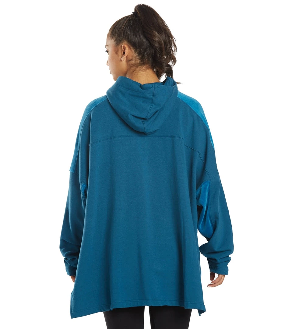 CLOTHING Free People Latititude Oversized Hoodie Lagoon 5 CLOTHING Free People Latititude Oversized Hoodie Lagoon