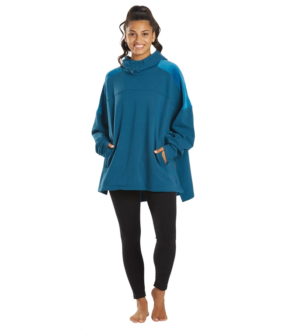 CLOTHING Free People Latititude Oversized Hoodie Lagoon 6 CLOTHING Free People Latititude Oversized Hoodie Lagoon