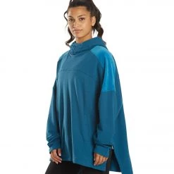 CLOTHING Free People Latititude Oversized Hoodie Lagoon 13 CLOTHING Free People Latititude Oversized Hoodie Lagoon