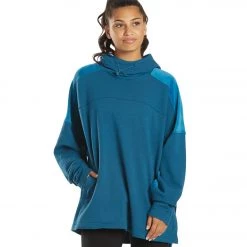 CLOTHING Free People Latititude Oversized Hoodie Lagoon 15 CLOTHING Free People Latititude Oversized Hoodie Lagoon