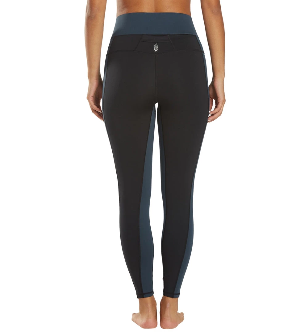 Free People Rebel Legging Black/New Navy CLOTHING 5 Free People Rebel Legging Black/New Navy CLOTHING