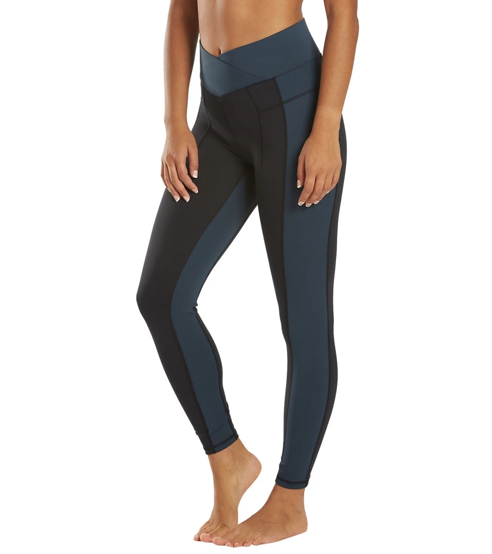 Free People Rebel Legging Black/New Navy CLOTHING 7 Free People Rebel Legging Black/New Navy CLOTHING