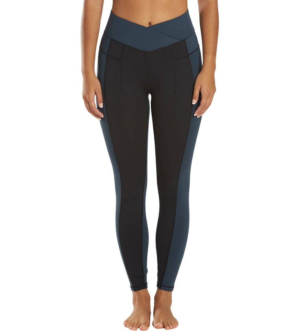 Free People Rebel Legging Black/New Navy CLOTHING 10 Free People Rebel Legging Black/New Navy CLOTHING