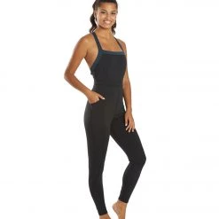 Free People Rebel Onesie Black/New Navy CLOTHING