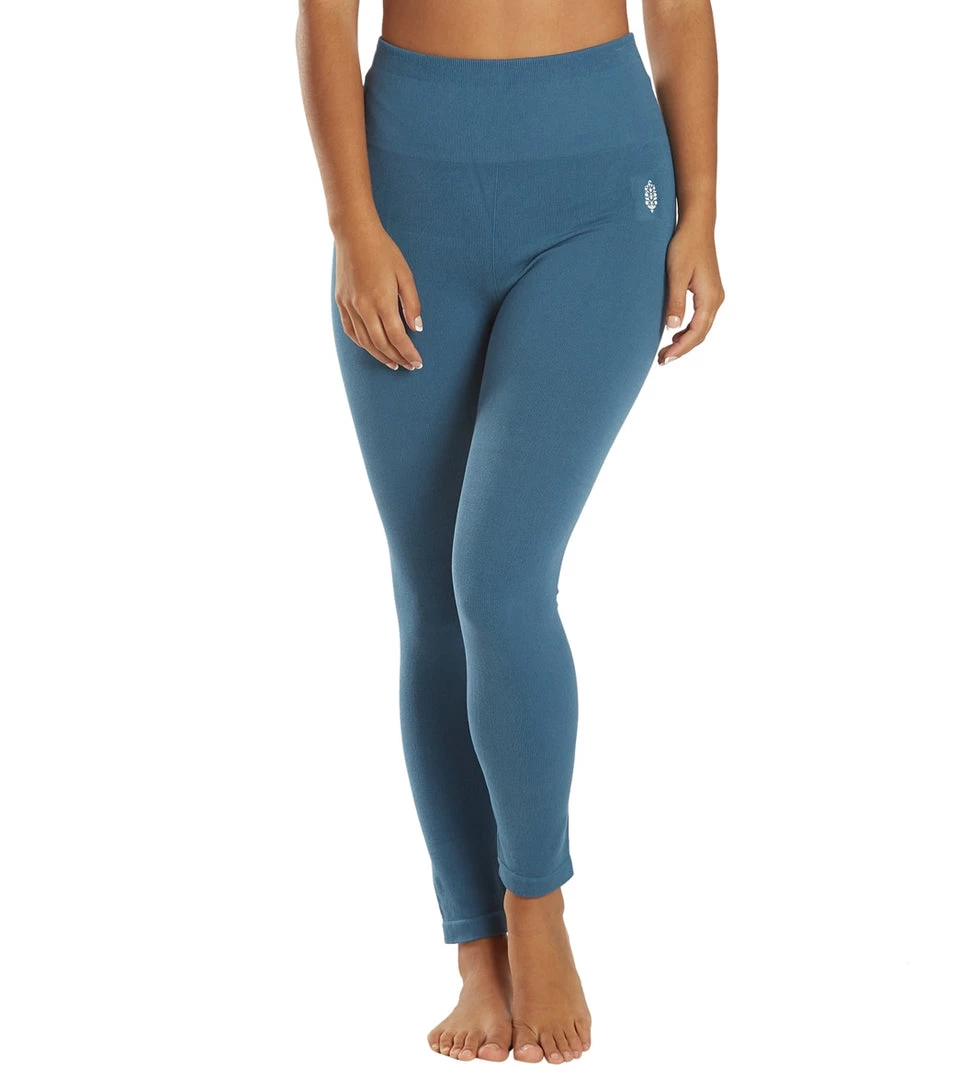 Free People Rich Soul Ribbed Legging Agen Sea CLOTHING 9 Free People Rich Soul Ribbed Legging Agen Sea CLOTHING