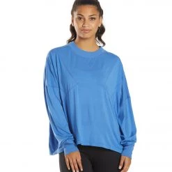 Free People Runner Up Long Sleeve Cosmic Cobalt 15 Free People Runner Up Long Sleeve Cosmic Cobalt