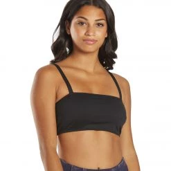 Free People Very Prairie Bra Black