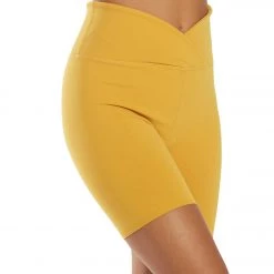 Free People Blaze It Short Tumeric CLOTHING