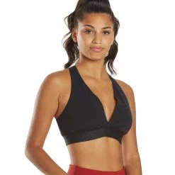 Free People Blaze It Up Bra Black