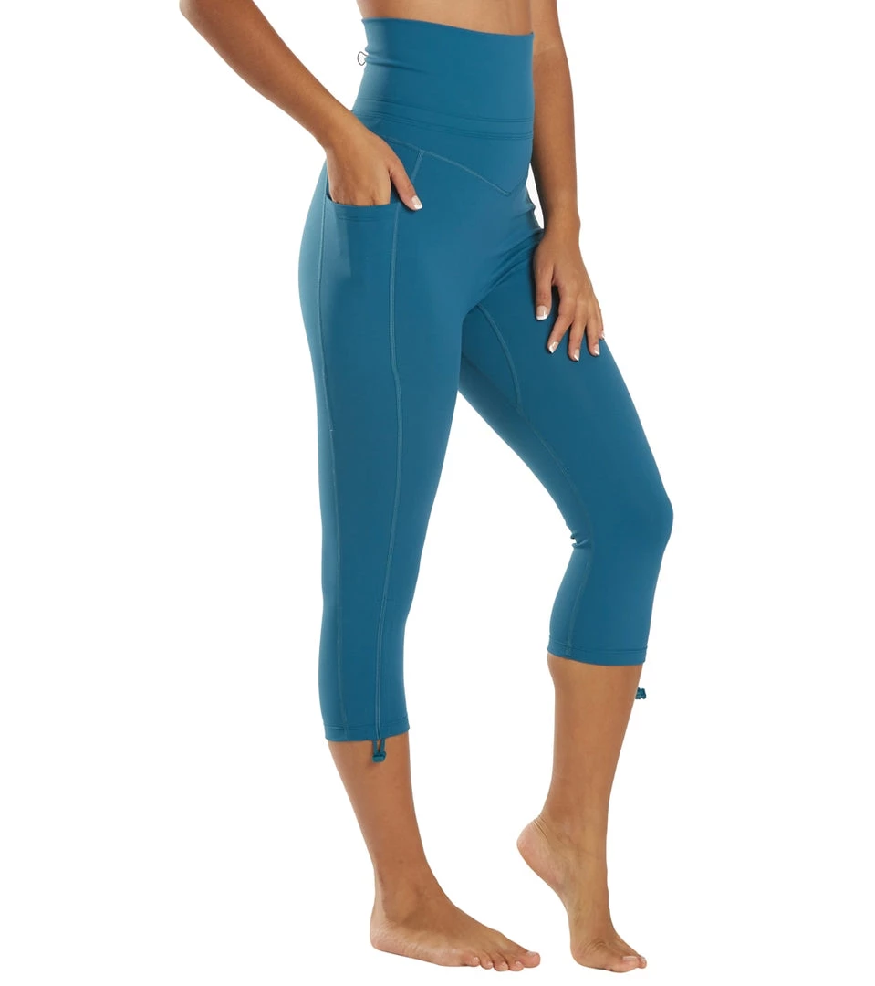 CLOTHING Free People Class Act Cropped Legging Blue Grass 4 CLOTHING Free People Class Act Cropped Legging Blue Grass