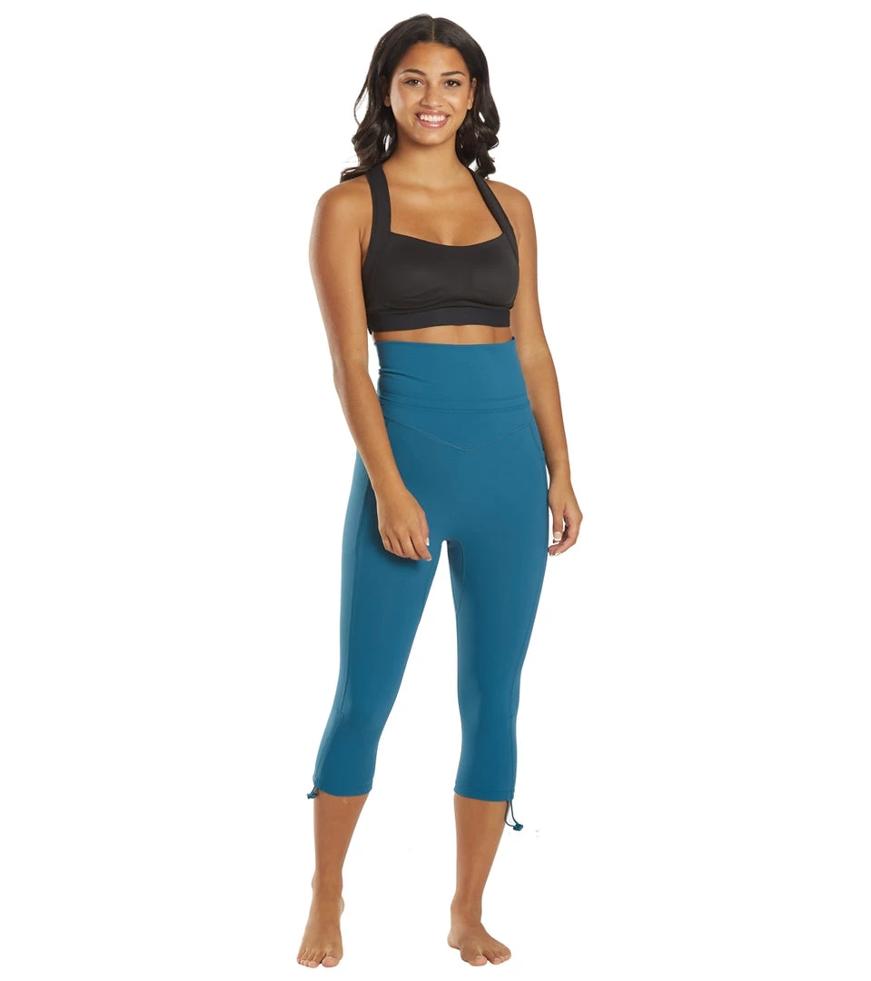 CLOTHING Free People Class Act Cropped Legging Blue Grass 6 CLOTHING Free People Class Act Cropped Legging Blue Grass