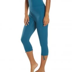 CLOTHING Free People Class Act Cropped Legging Blue Grass 13 CLOTHING Free People Class Act Cropped Legging Blue Grass