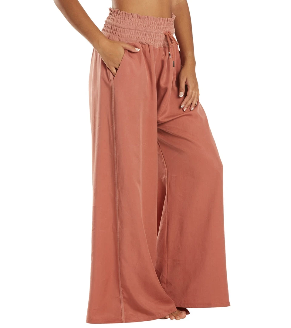 Free People Movement Mia Lounge Pants Rusted Coral CLOTHING 4 Free People Movement Mia Lounge Pants Rusted Coral CLOTHING