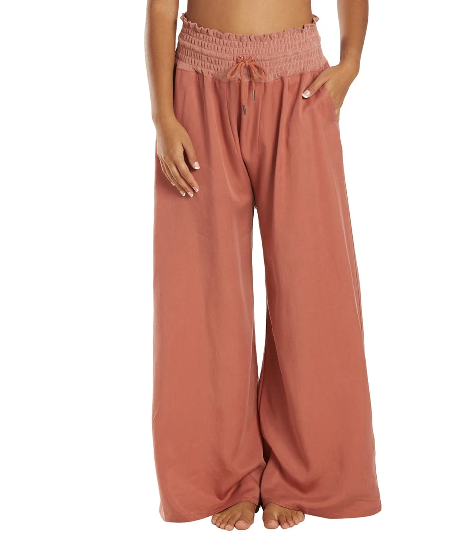 Free People Movement Mia Lounge Pants Rusted Coral CLOTHING 9 Free People Movement Mia Lounge Pants Rusted Coral CLOTHING