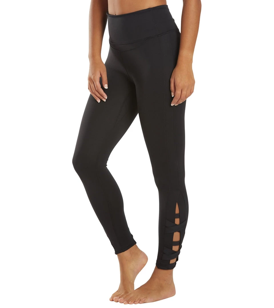 Free People Very Prairie Legging Black CLOTHING 7 Free People Very Prairie Legging Black CLOTHING