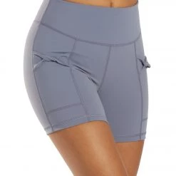 Free People Wave Rider Short Blue Granite CLOTHING