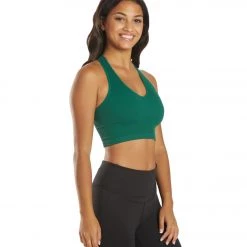 CLOTHING Free People Free Throw Yoga Crop Emerald