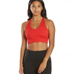 Free People Free Throw Yoga Crop Summer Cherry CLOTHING