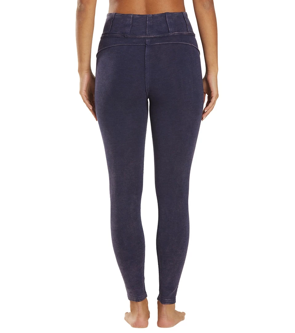 CLOTHING Free People Hybrid Yoga Leggings Deepest Navy 5 CLOTHING Free People Hybrid Yoga Leggings Deepest Navy