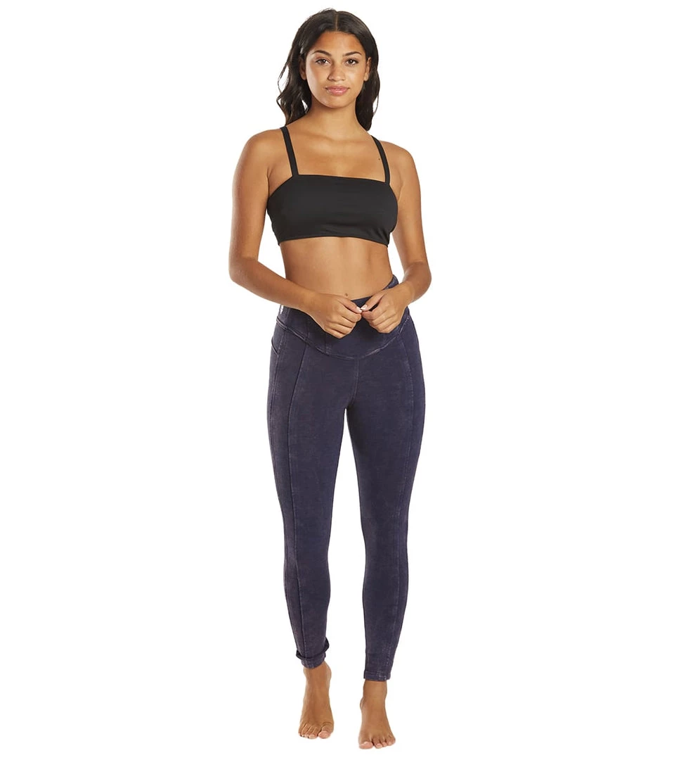 CLOTHING Free People Hybrid Yoga Leggings Deepest Navy 6 CLOTHING Free People Hybrid Yoga Leggings Deepest Navy