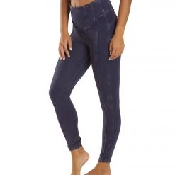 CLOTHING Free People Hybrid Yoga Leggings Deepest Navy 14 CLOTHING Free People Hybrid Yoga Leggings Deepest Navy