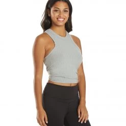 Free People Blissed Out Yoga Tank Arctic Mist NEW ARRIVALS