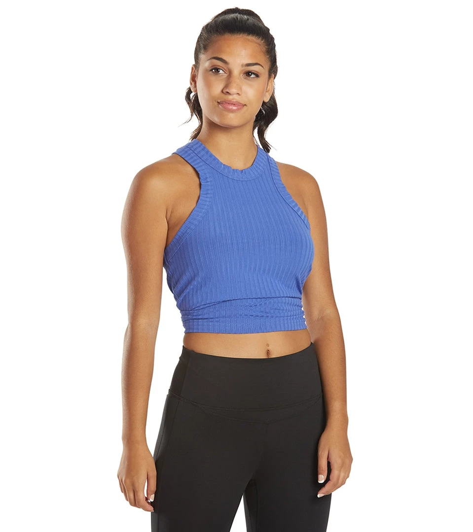 Free People Blissed Out Yoga Tank African Violet NEW ARRIVALS 3 Free People Blissed Out Yoga Tank African Violet NEW ARRIVALS